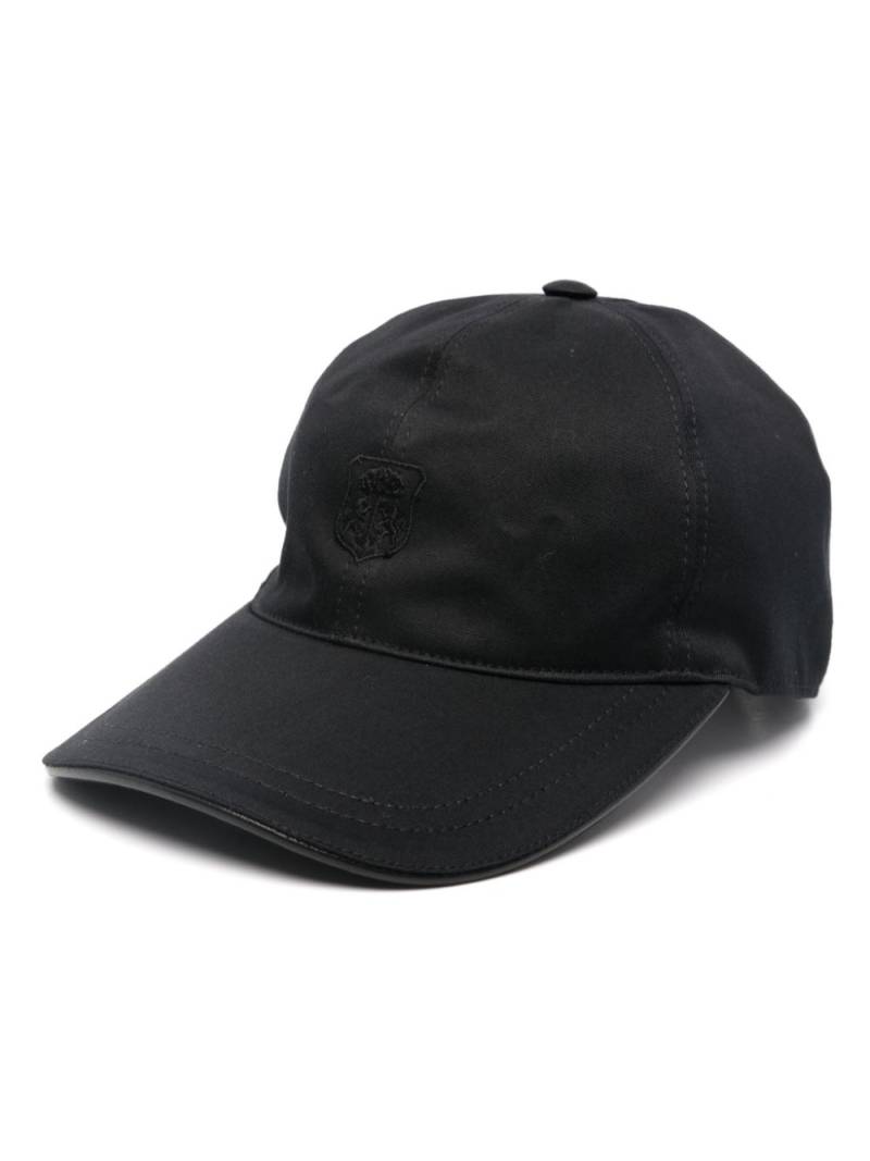 Corneliani embroidered-logo cap - Black von Corneliani