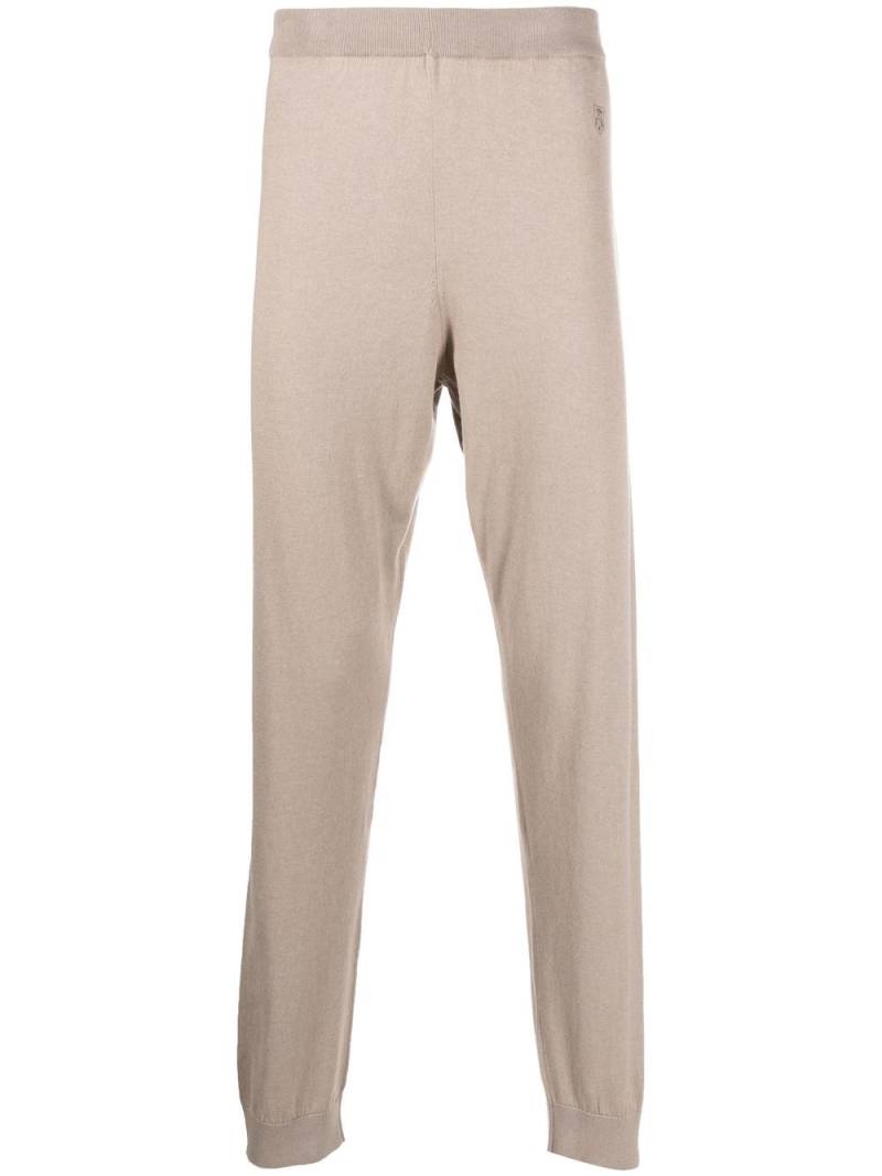 Corneliani fine-knit design trousers - Neutrals von Corneliani