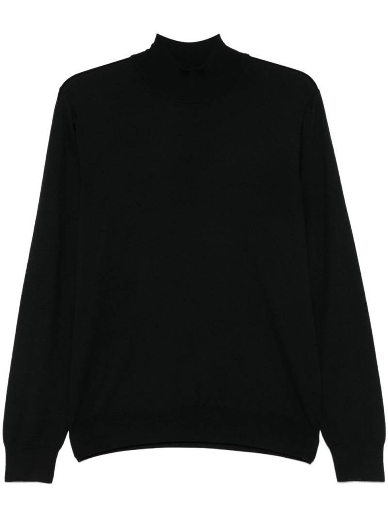 Corneliani fine-knit sweater - Black von Corneliani