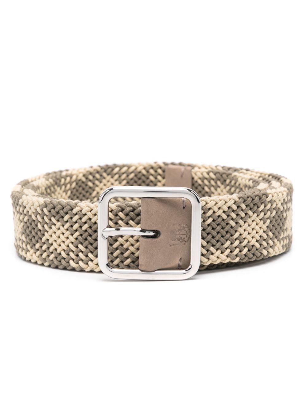 Corneliani interwoven-design belt - Neutrals von Corneliani