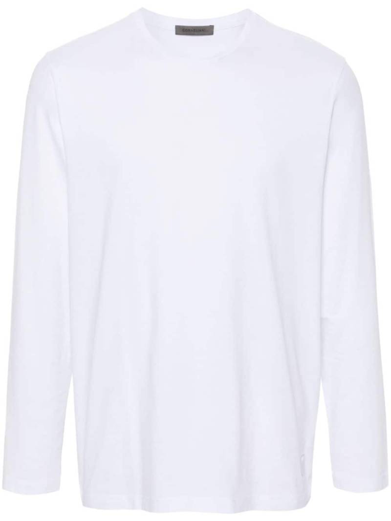 Corneliani jersey T-shirt - White von Corneliani