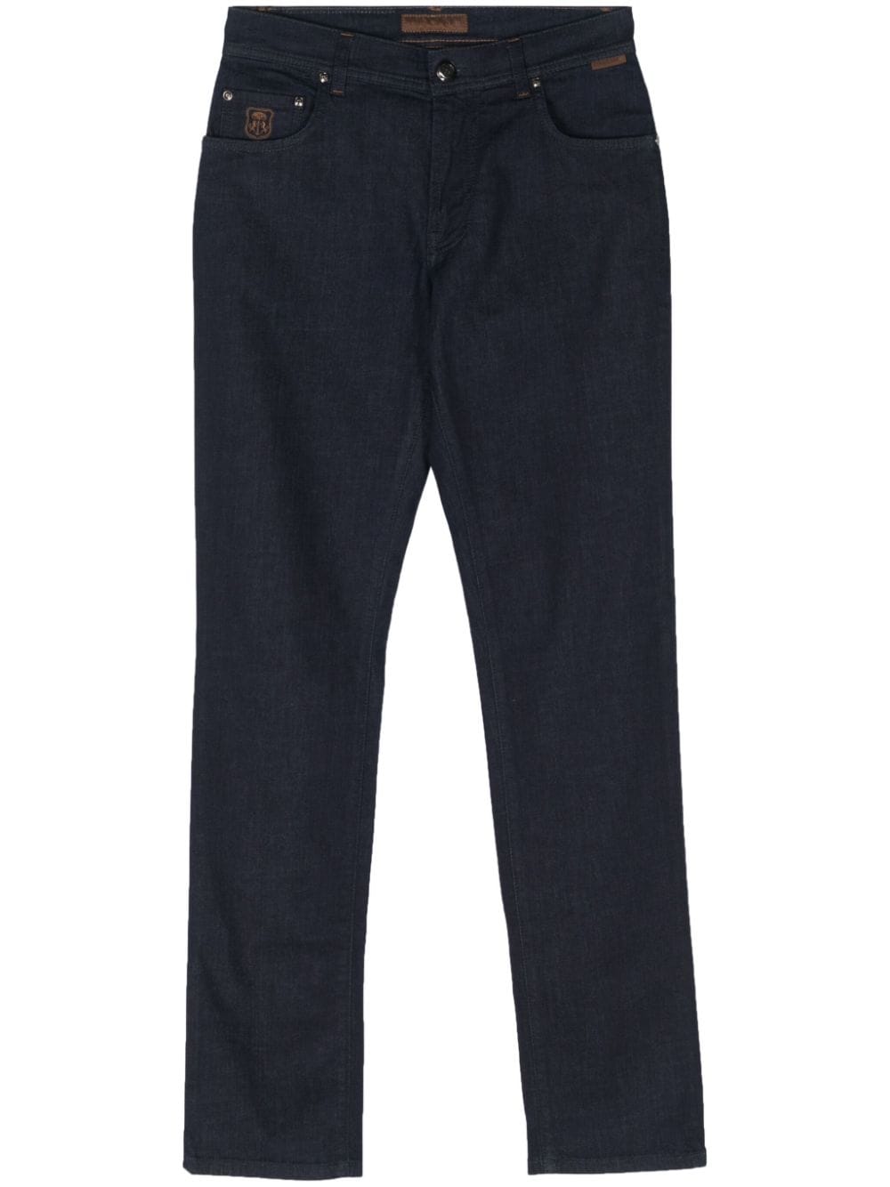 Corneliani low-rise slim-fit jeans - Blue von Corneliani