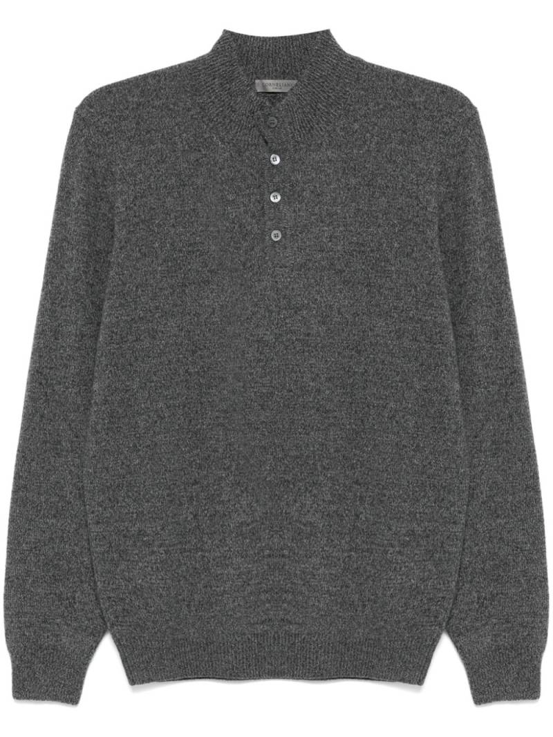 Corneliani mélange sweater - Grey von Corneliani