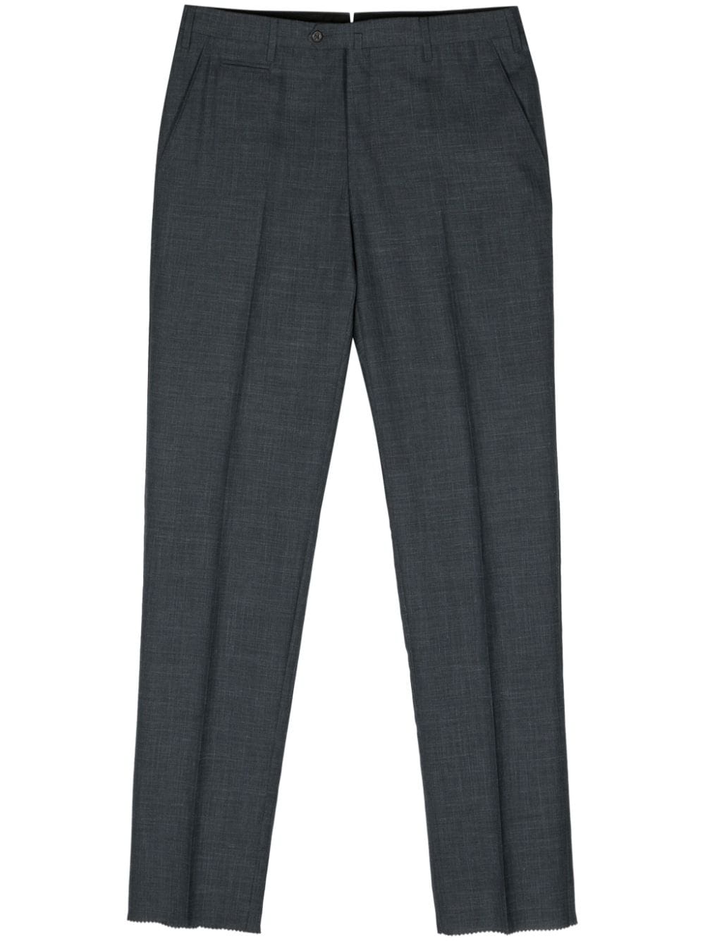 Corneliani mid-rise tailored trousers - Blue von Corneliani