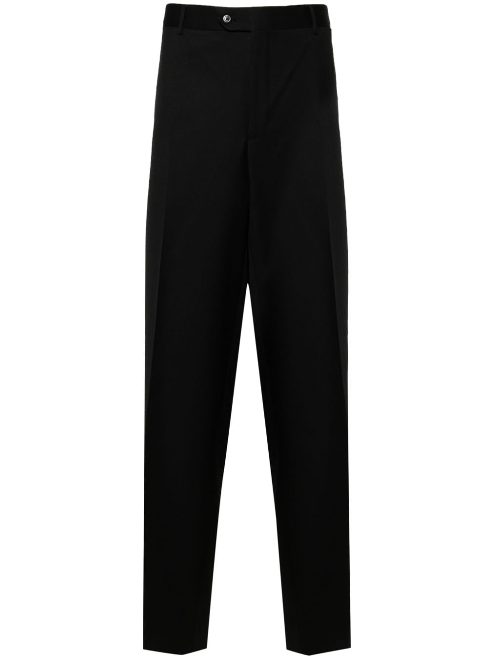 Corneliani mid-rise tailored wool trousers - Black von Corneliani