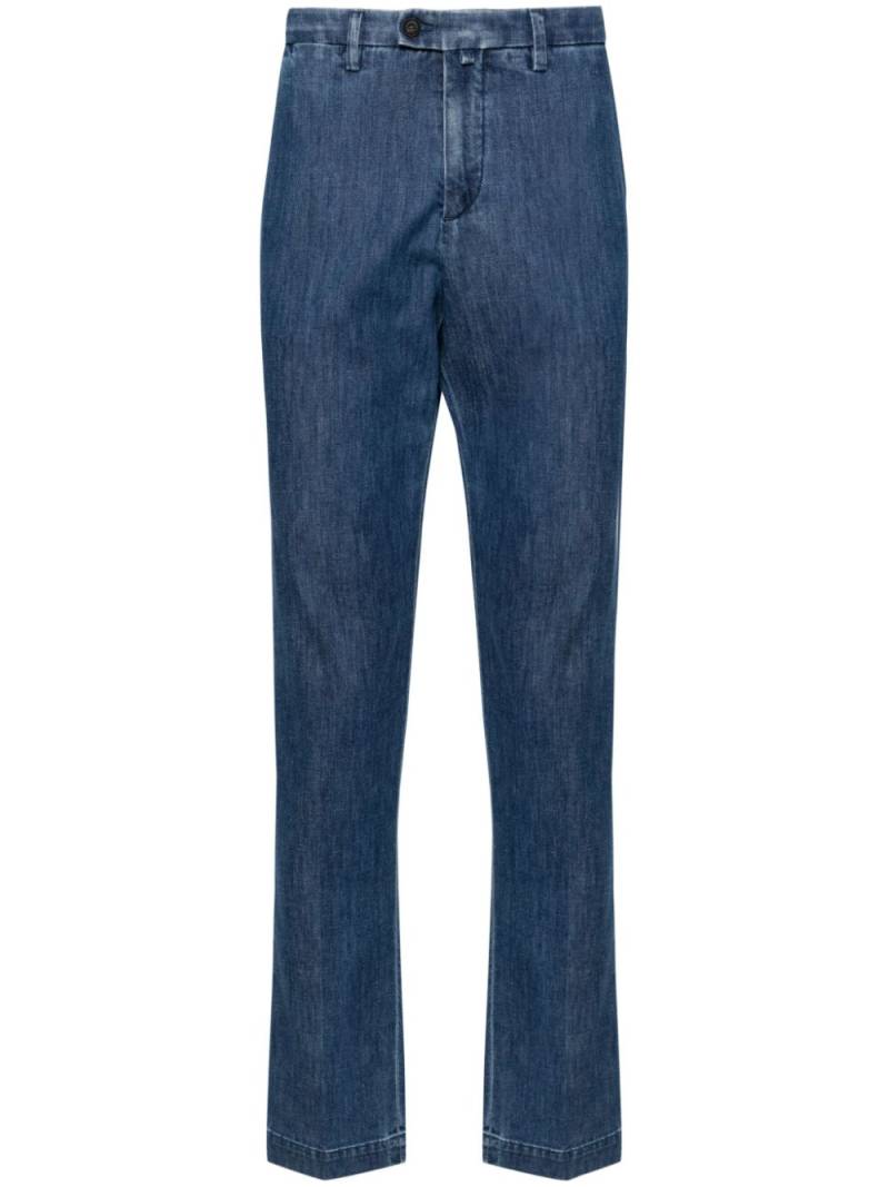 Corneliani mid-rise tapered jeans - Blue von Corneliani