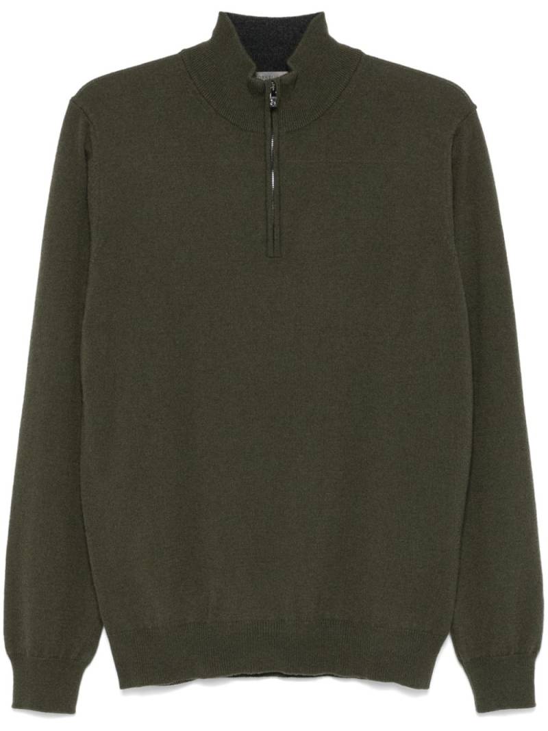 Corneliani mock-neck sweater - Green von Corneliani