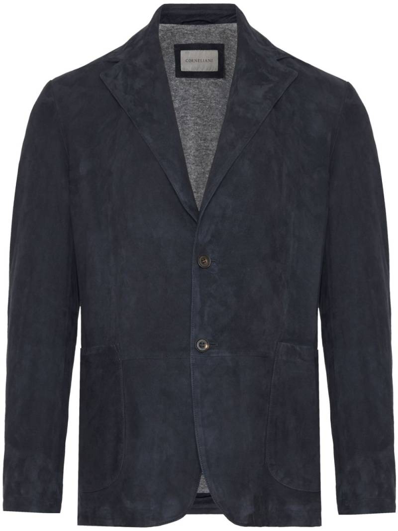 Corneliani patch pockets blazer - Blue von Corneliani