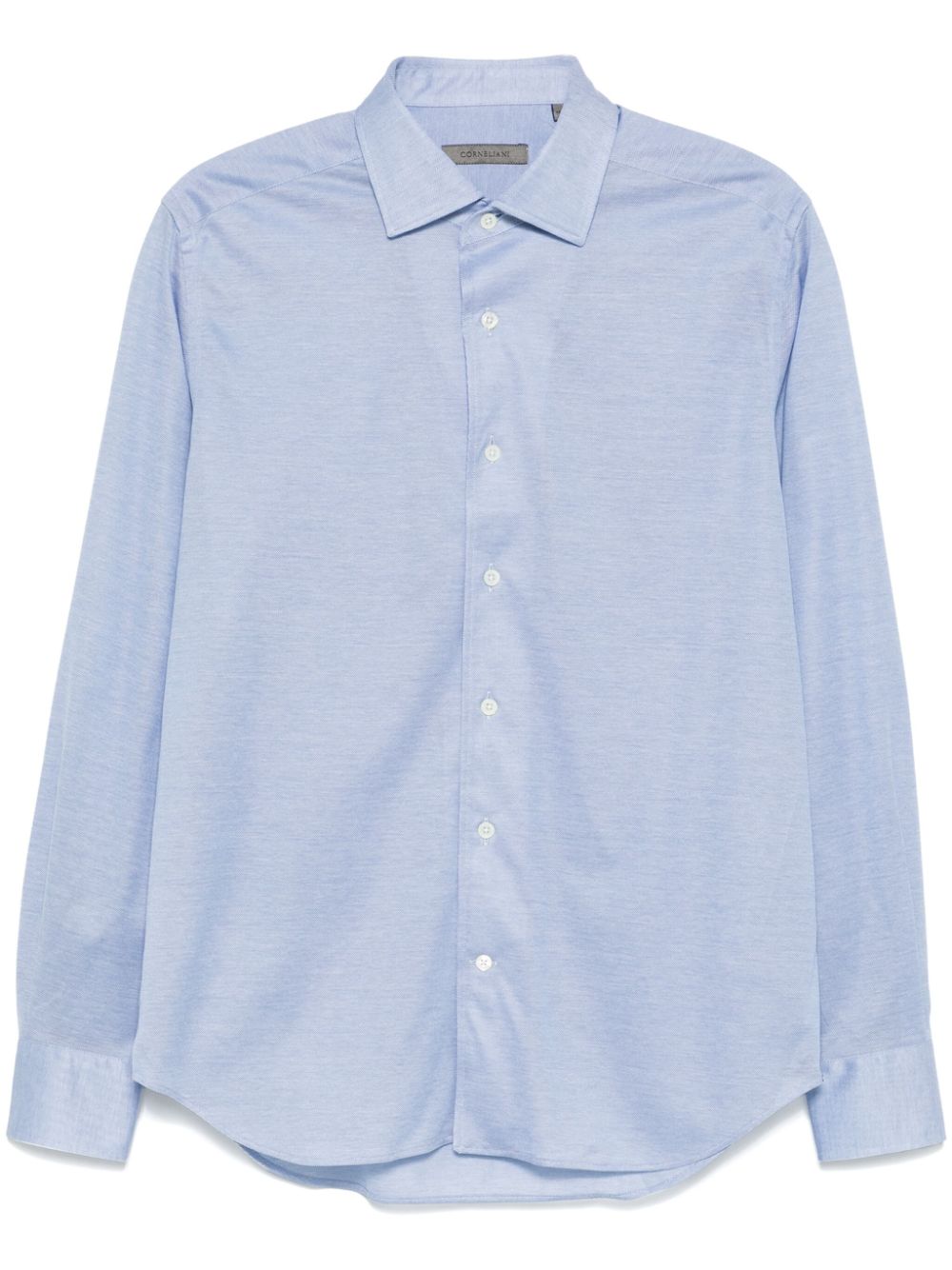 Corneliani piqué shirt - Blue von Corneliani