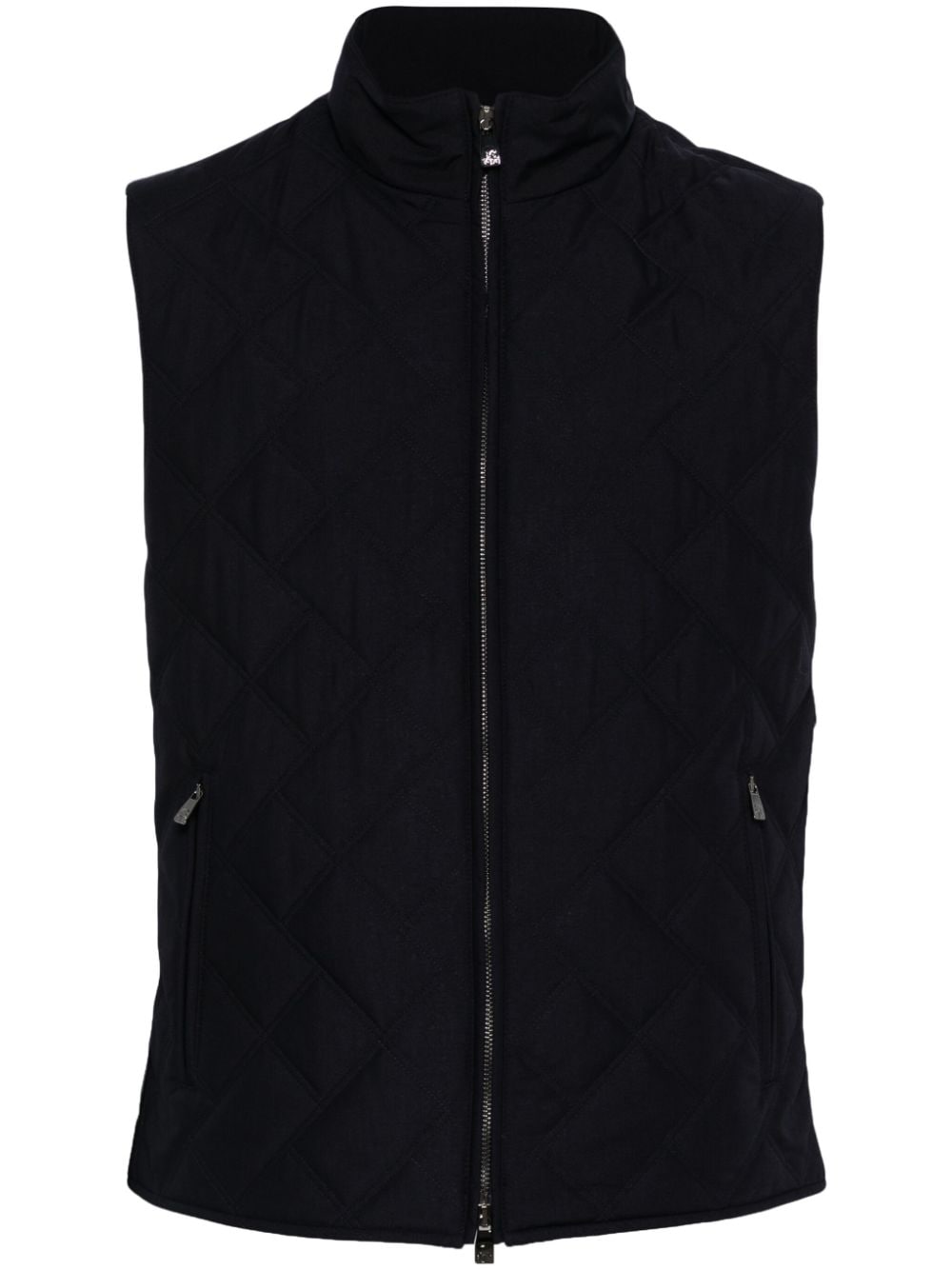 Corneliani quilted gilet - Blue von Corneliani