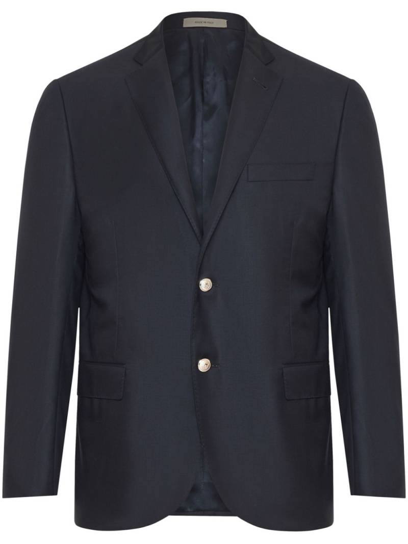 Corneliani single-breasted blazer - Blue von Corneliani