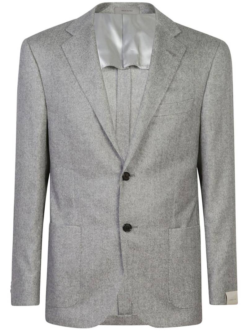 Corneliani single-breasted blazer - Grey von Corneliani