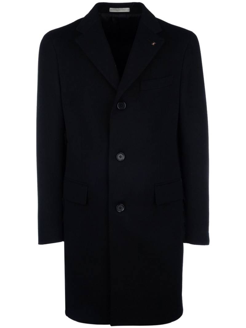 Corneliani single-breasted coat - Black von Corneliani