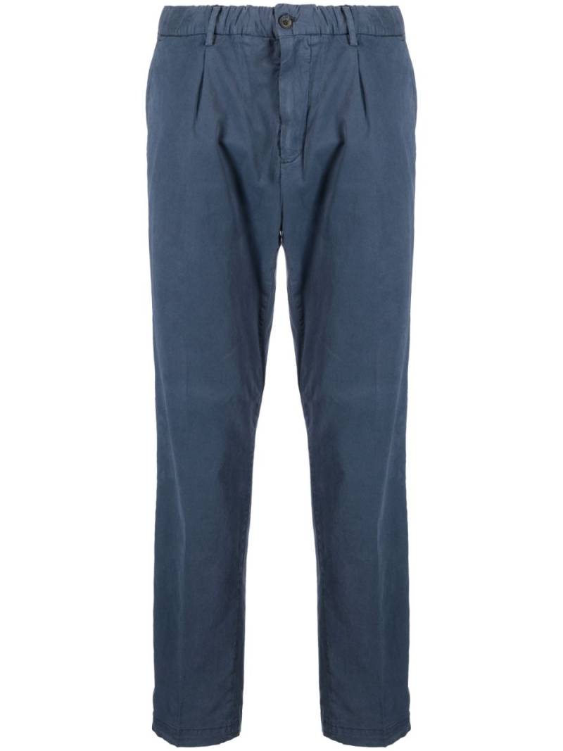 Corneliani straight-leg chino trousers - Blue von Corneliani