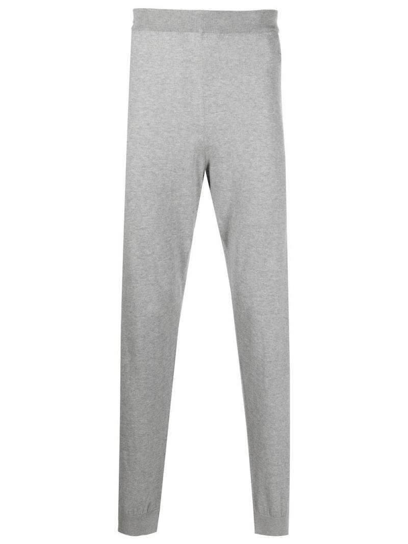 Corneliani straight-leg knit trousers - Grey von Corneliani