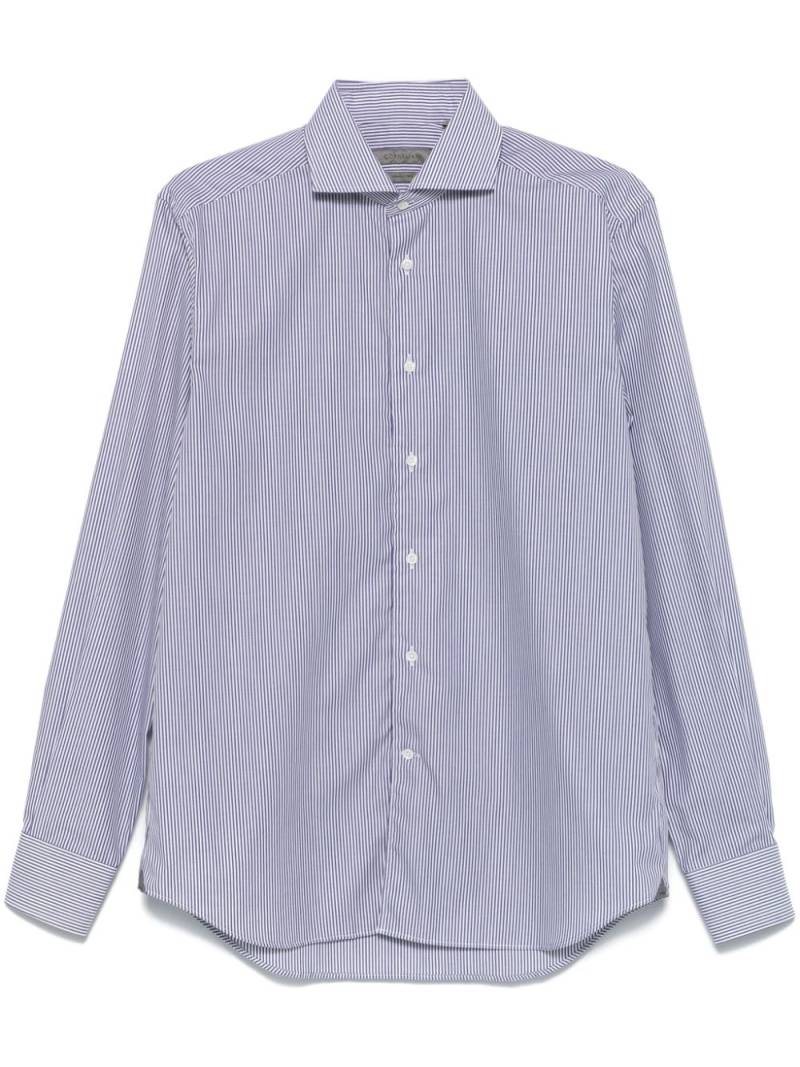 Corneliani striped shirt - Blue von Corneliani