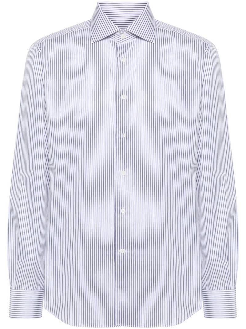 Corneliani striped shirt - White von Corneliani