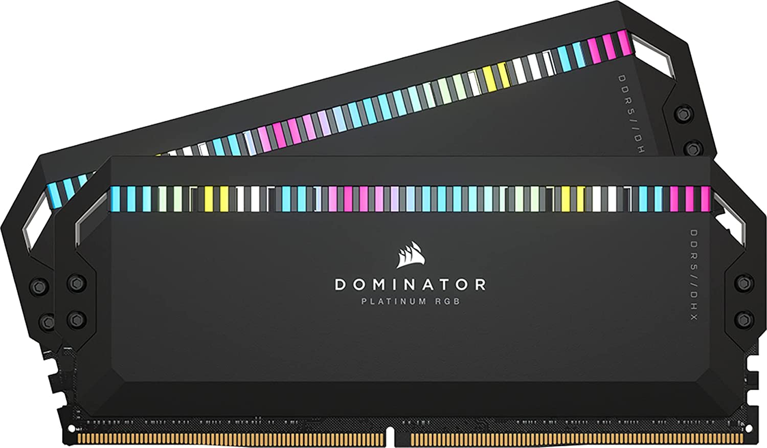 Corsair Arbeitsspeicher »DOMINATOR PLATINUM RGB DDR5 5200 White«, RGB Beleuchtung ICUE, INTEL optimiert von Corsair