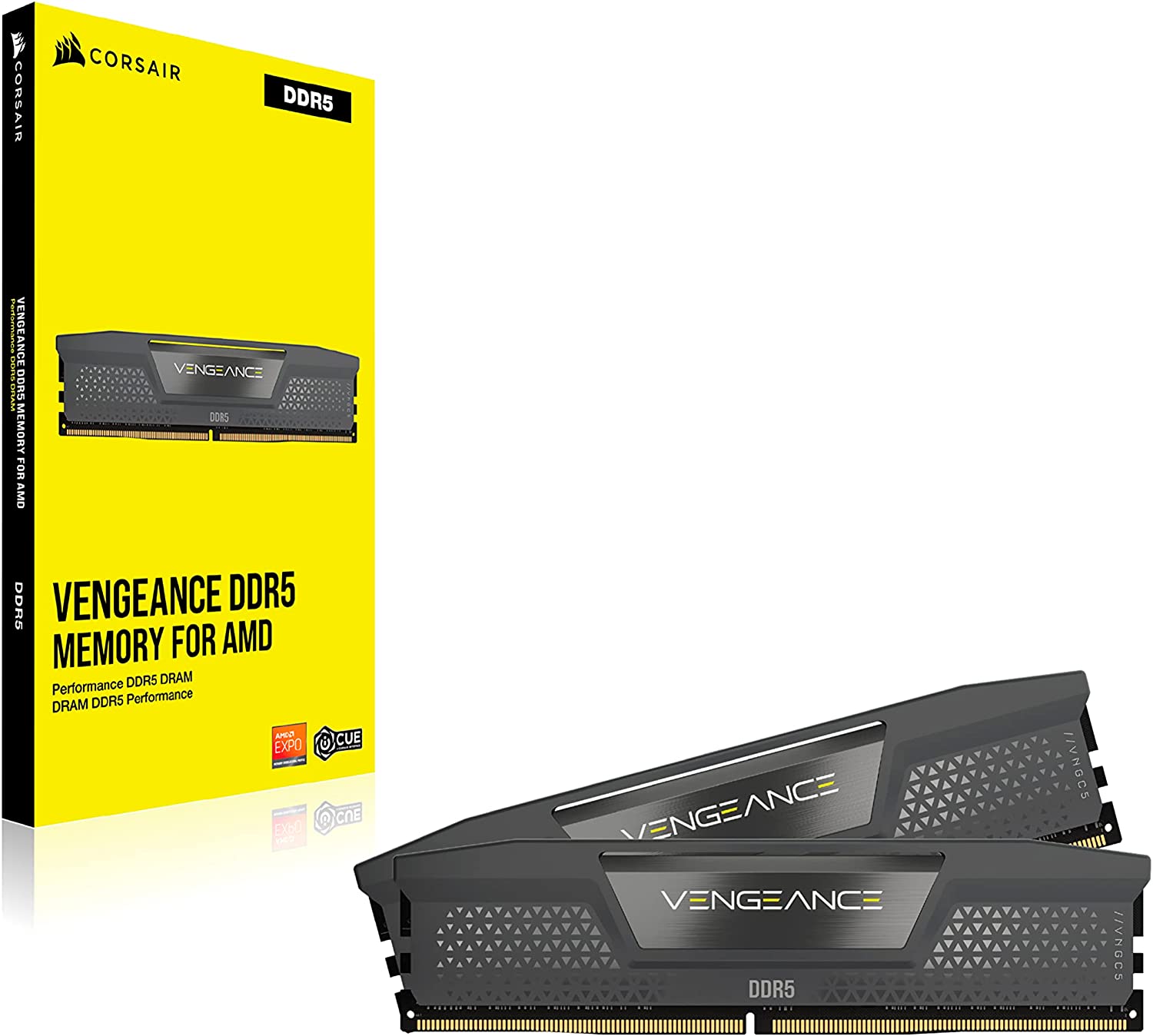 Corsair Arbeitsspeicher »VENGEANCE DDR5 5600«, - auf AMD Ryzen AM5-Systeme zugeschnitten von Corsair