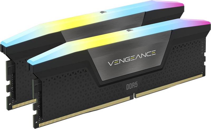 Corsair Arbeitsspeicher »VENGEANCE RGB DDR5 6000 64GB (2x32GB)«, Intel optimiert von Corsair