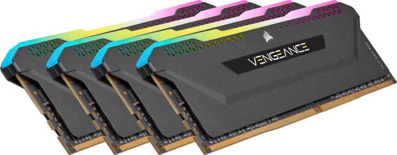 Corsair Arbeitsspeicher »Vengeance RGB PRO DDR4 3200Mhz 128GB (4x32GB) Black« von Corsair