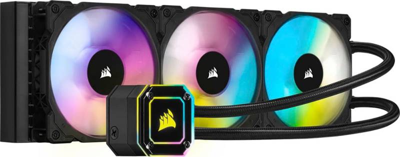 Corsair CPU Kühler »iCUE H150i ELITE RGB Liquid CPU Cooler«, (1 St.), RGB Beleuchtung, iCUE von Corsair