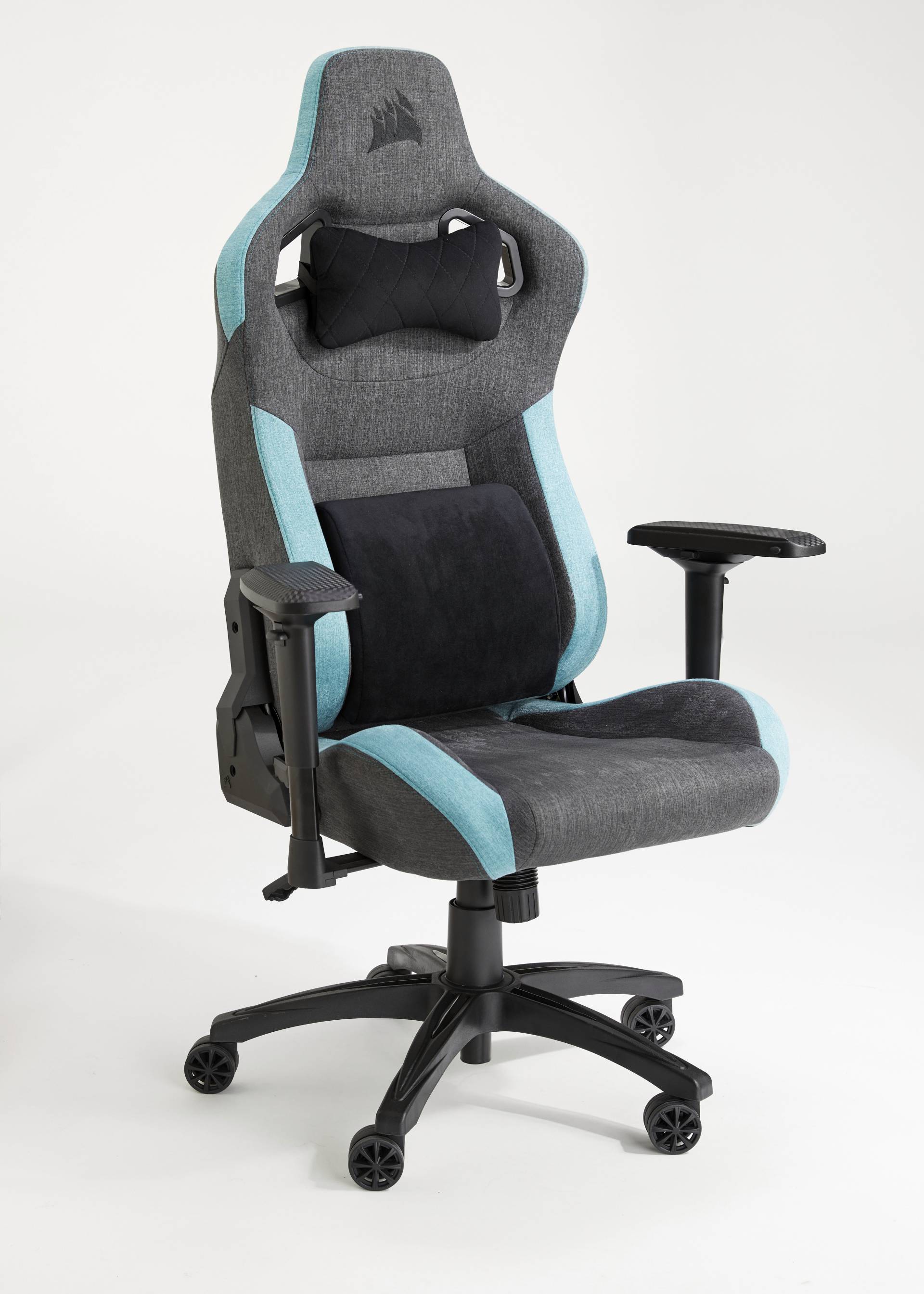 Corsair Gaming Chair »T3 Rush Fabric Gaming Chair«, Racing-Inspired Design, Soft Fabric Exterior von Corsair