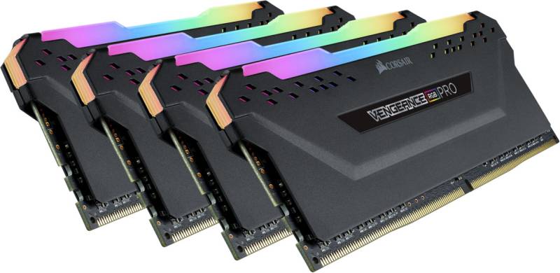 Corsair PC-Arbeitsspeicher »VENGEANCE® RGB PRO 32 GB (4 x 8 GB) DDR4 DRAM 3.200 MHz C16« von Corsair