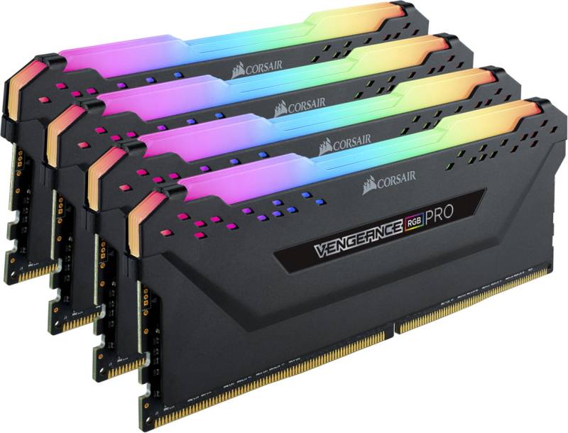 Corsair PC-Arbeitsspeicher »VENGEANCE® RGB PRO 64 GB (4 x 16 GB) DDR4 DRAM 3200 MHz C16« von Corsair