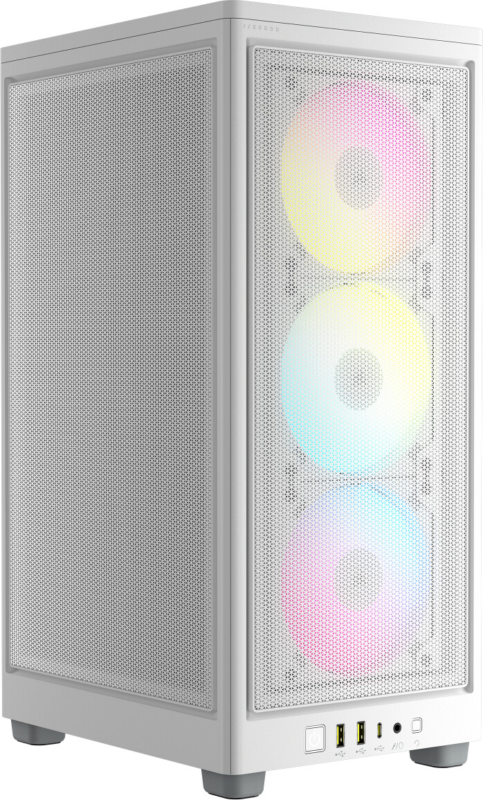 Corsair PC-Gehäuse »iCUE 2000D RGB AIRFLOW Mini-ITX Case, White« von Corsair