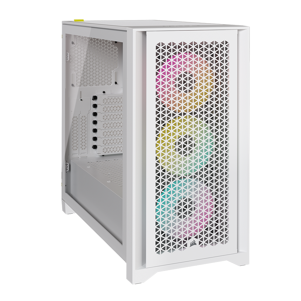 Corsair PC-Gehäuse »iCUE 4000D RGB Airflow Mid-Tower, True White« von Corsair