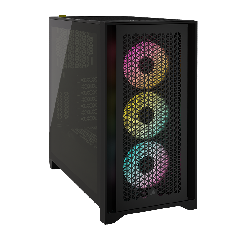 Corsair PC-Gehäuse »iCUE 4000D RGB Airflow Tempered Glass Mid-Tower, Black« von Corsair