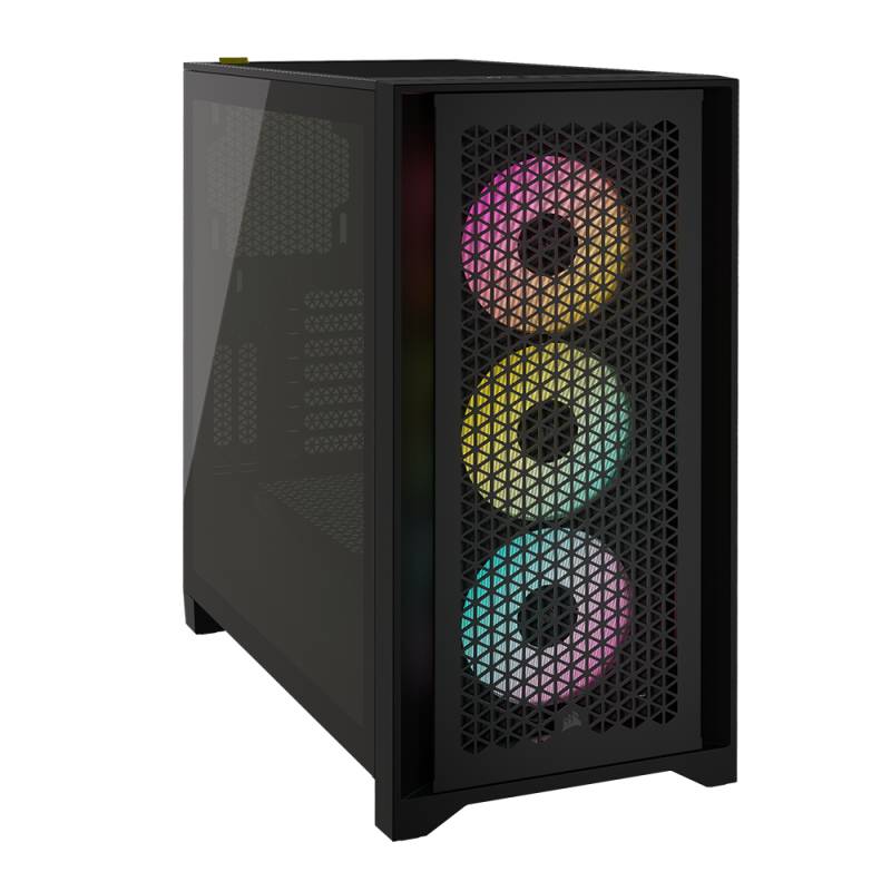 Corsair PC-Gehäuse »iCUE 4000D RGB Airflow Tempered Glass Mid-Tower, Black« von Corsair