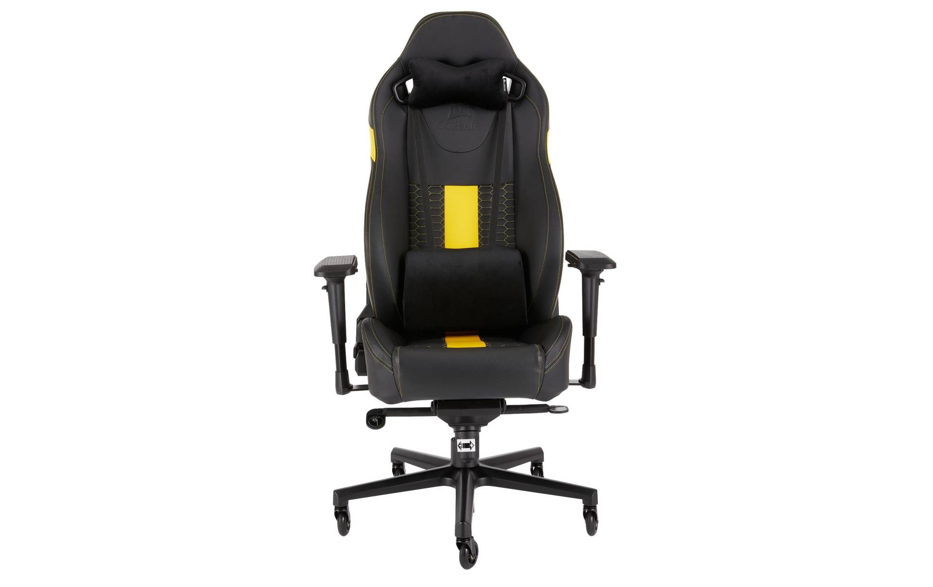Corsair Gaming Chair »T2 ROAD WARRIOR Schwarz Gelb« Corsair Gaming Chair »T2 ROAD WARRIOR Schwarz Gelb« von Corsair