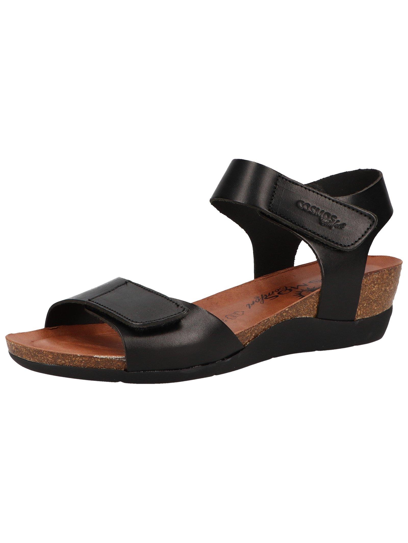 Sandalen Damen Schwarz 43 von Cosmos Comfort