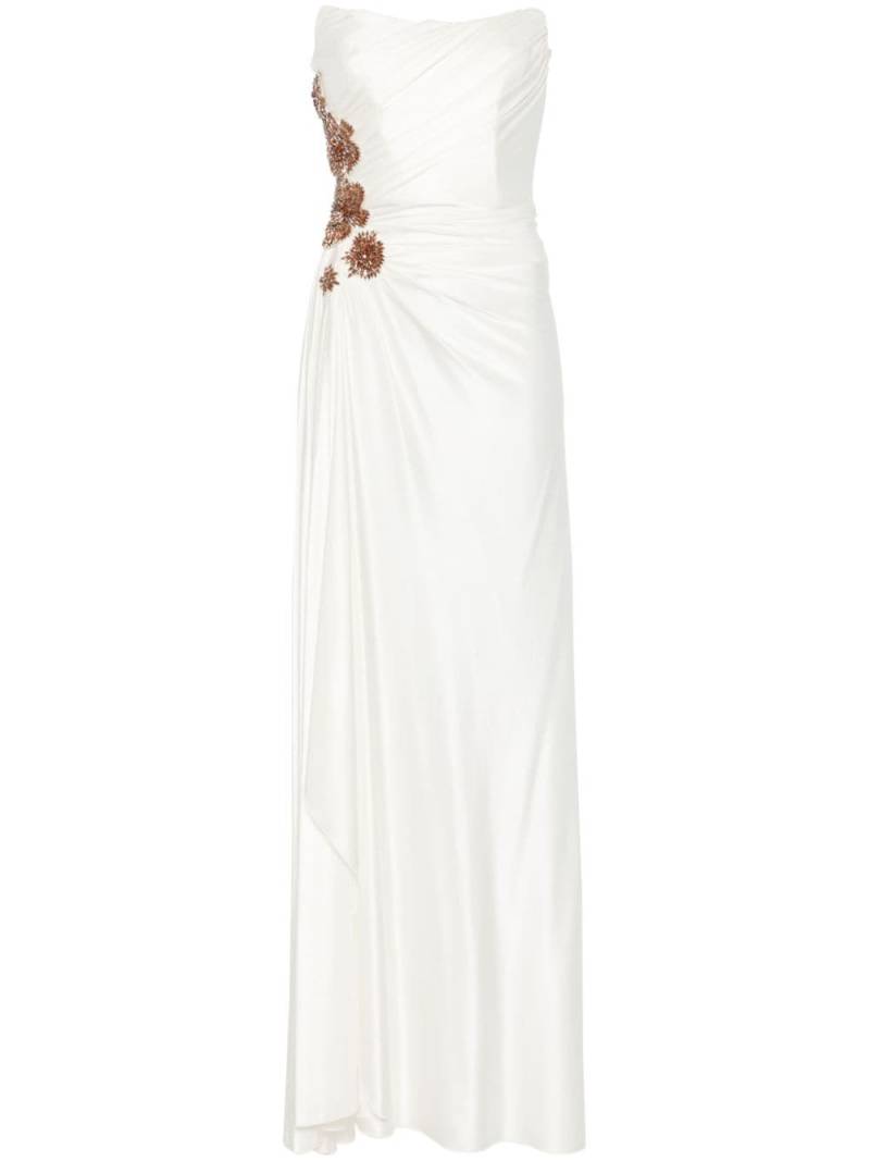 Costarellos Milia gown - White von Costarellos