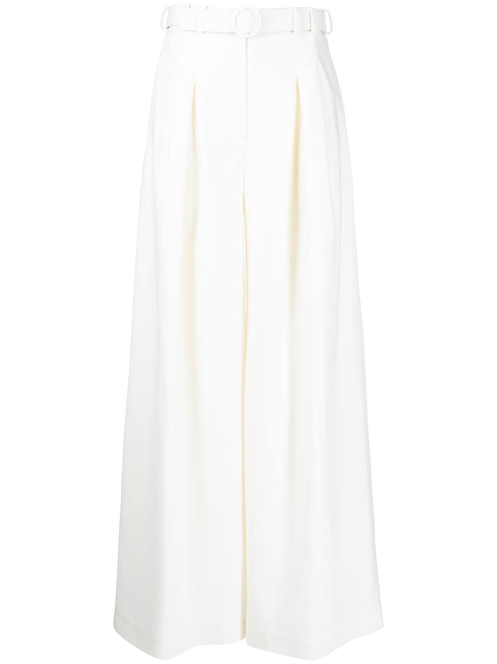 Costarellos tailored palazzo pants - White von Costarellos