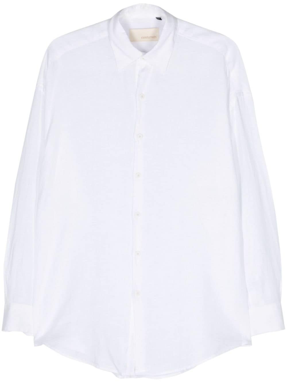 Costumein Valentino linen shirt - White von Costumein