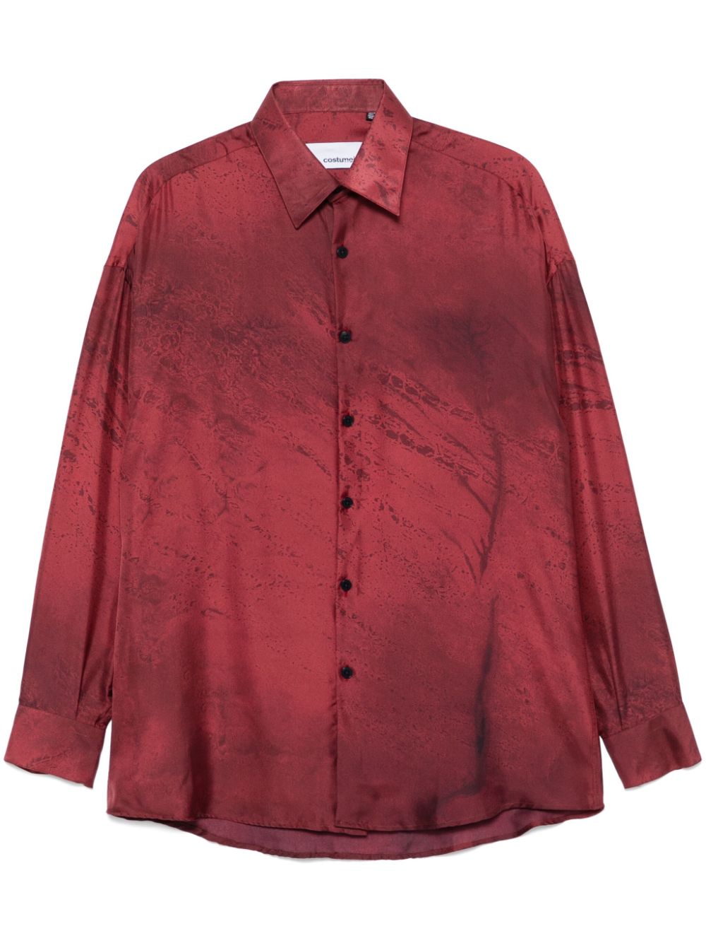 Costumein Valentino shirt - Red von Costumein