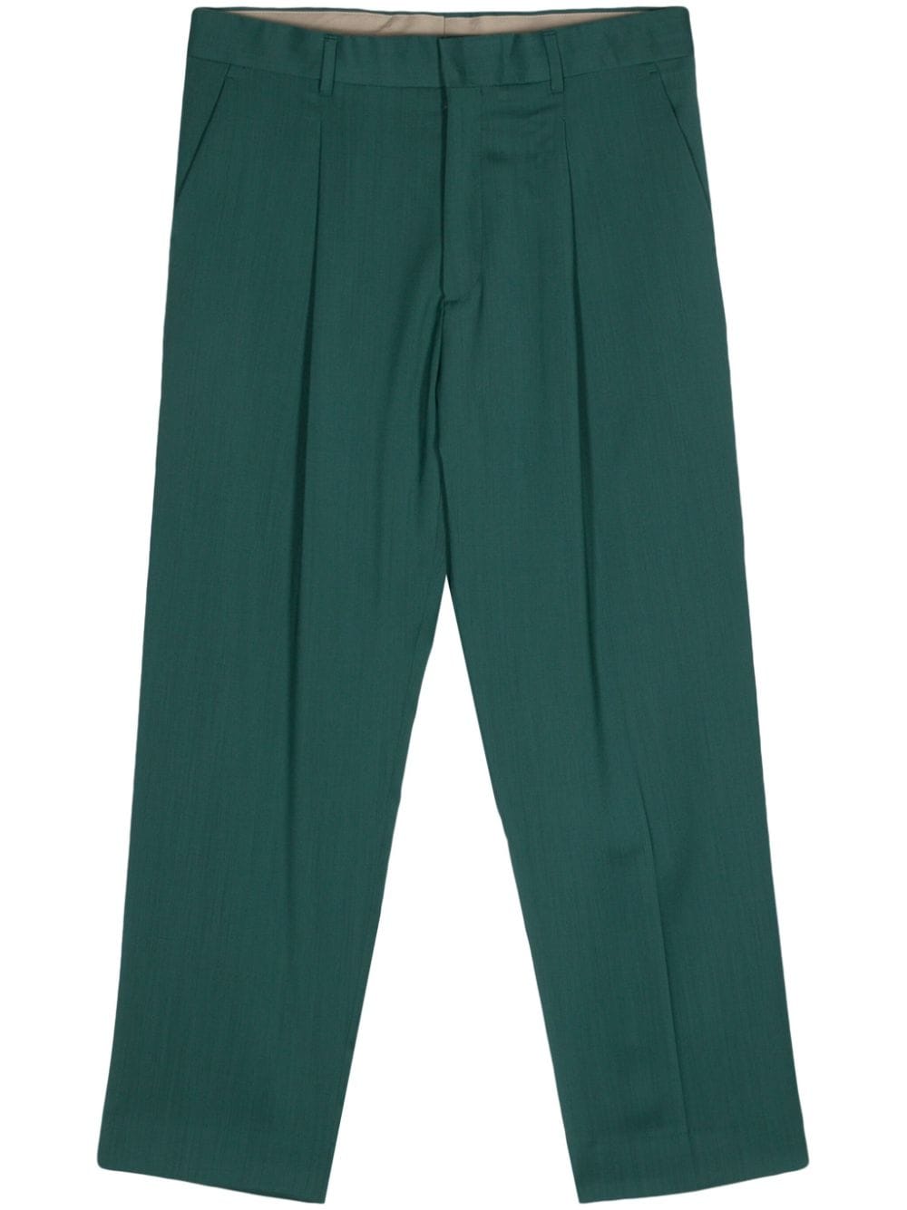 Costumein Vincent pleat-detail tailored trousers - Green von Costumein