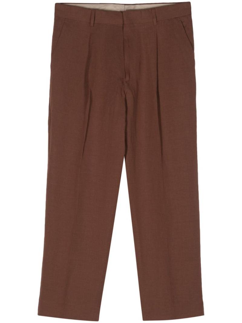 Costumein Vincent tapered-leg trousers - Brown von Costumein