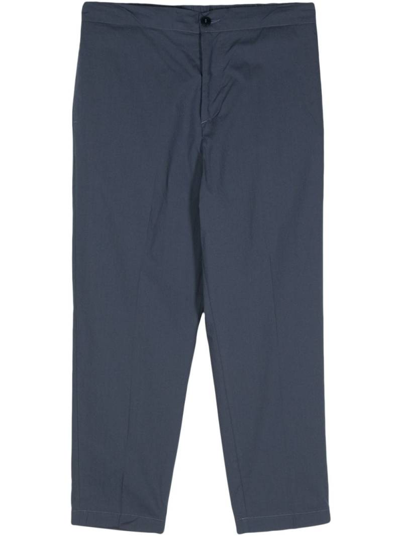 Costumein cotton tapered-leg trousers - Blue von Costumein