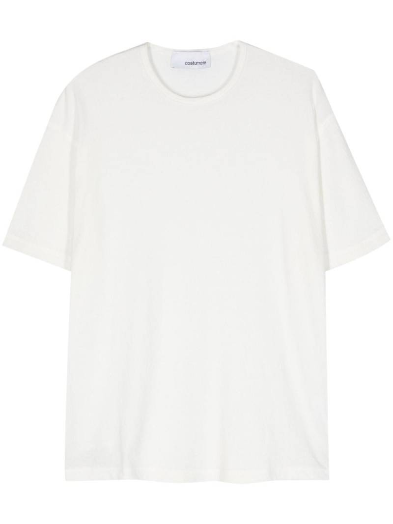 Costumein crepe cotton T-shirt - White von Costumein