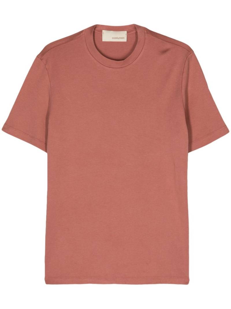 Costumein crew-neck cotton T-shirt - Pink von Costumein