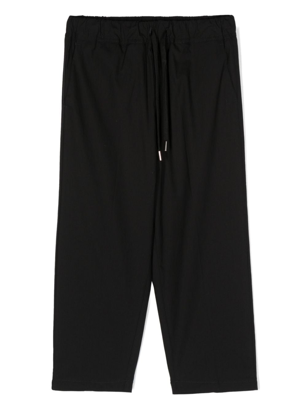 Costumein drawstring cotton trousers - Black von Costumein