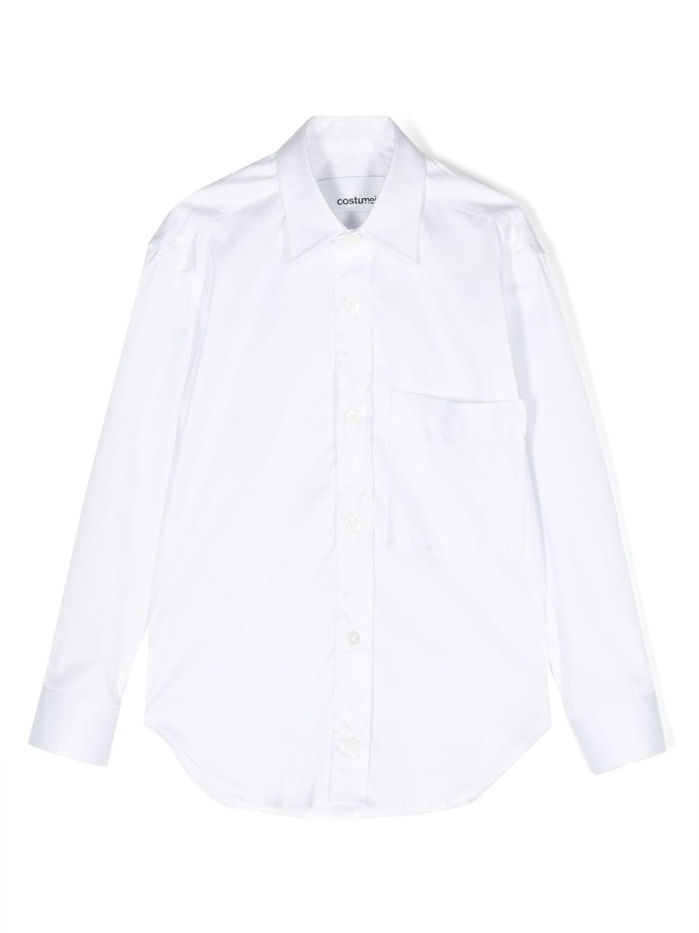 Costumein patch-pocket cotton shirt - White von Costumein