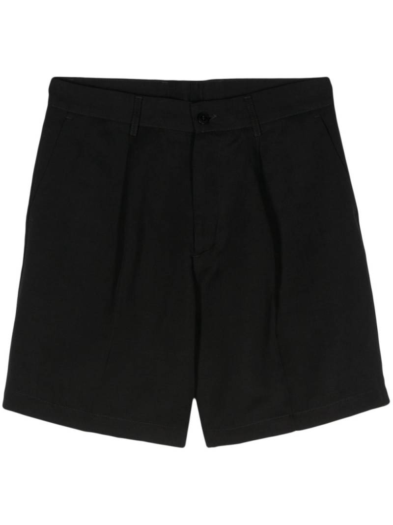 Costumein pleat-detail shorts - Black von Costumein