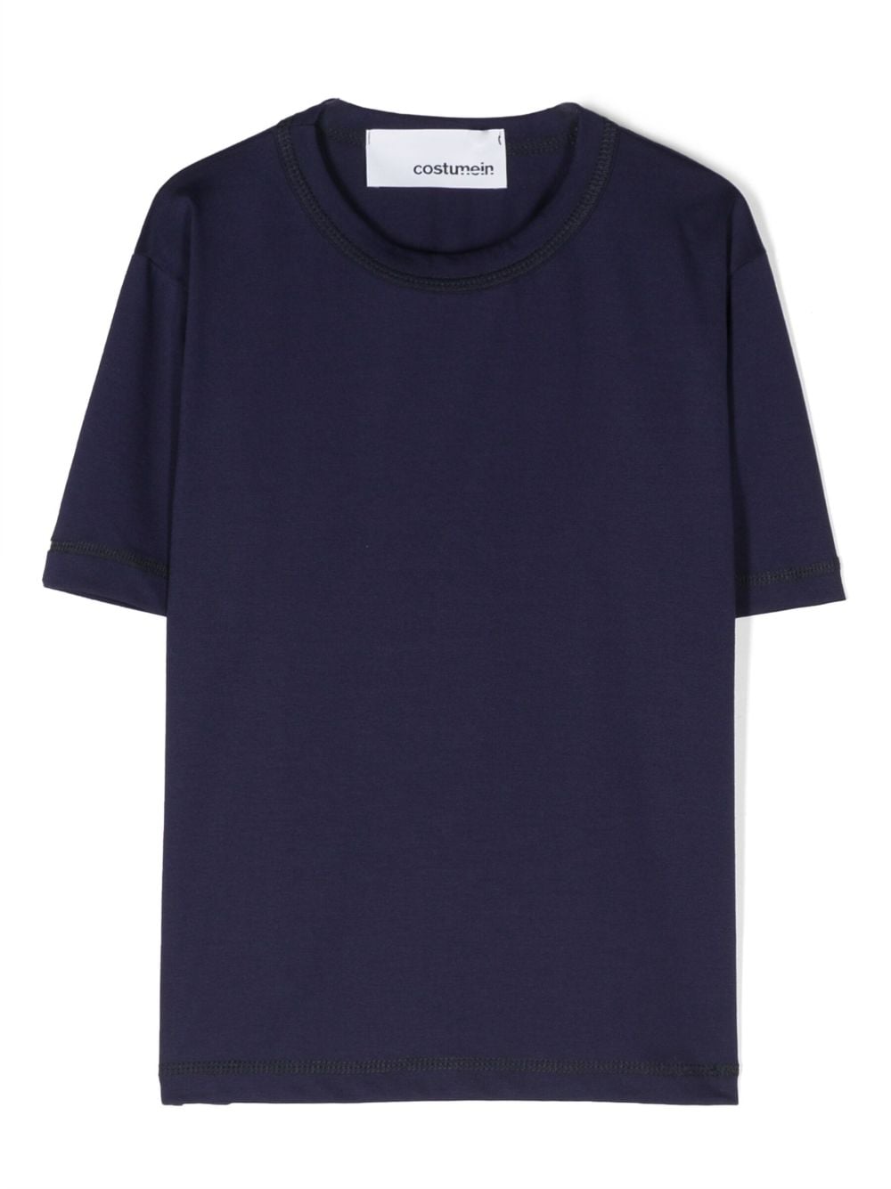 Costumein round-neck cotton T-shirt - Purple von Costumein