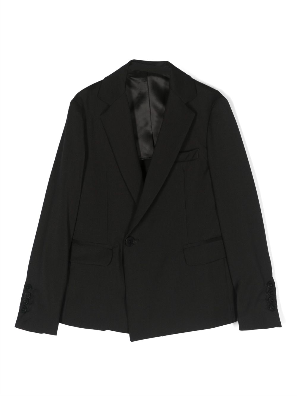 Costumein single-breasted virgin-wool blazer - Black von Costumein