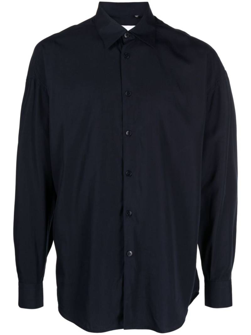 Costumein spread-collar button-up shirt - Blue von Costumein